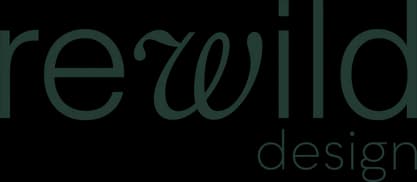 Rewild Design wordmark