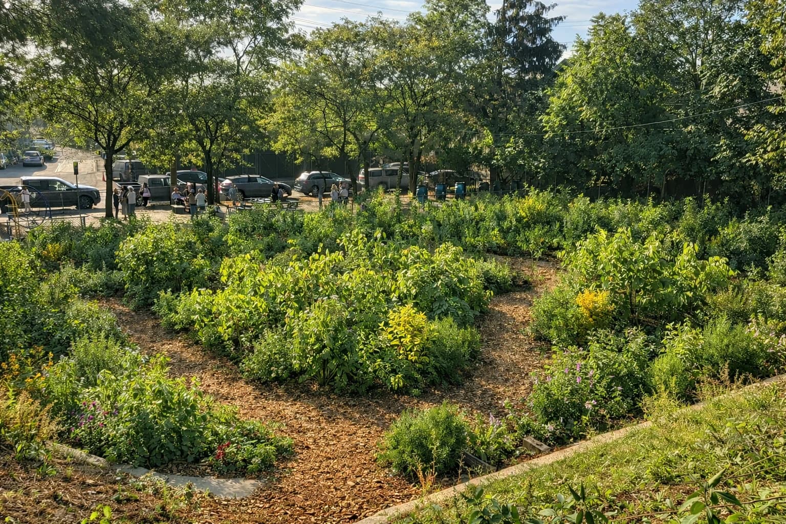 Norwalk microforest project
