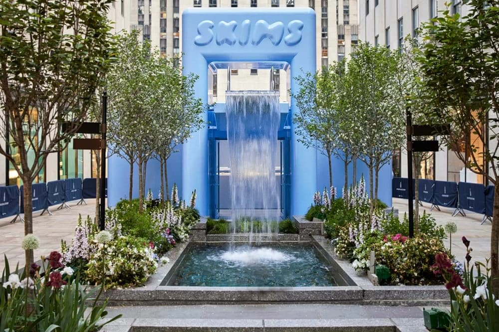 Skims Rockefeller SKIMS at Rockefeller Center, Channel Gardens | Rewild Landscape